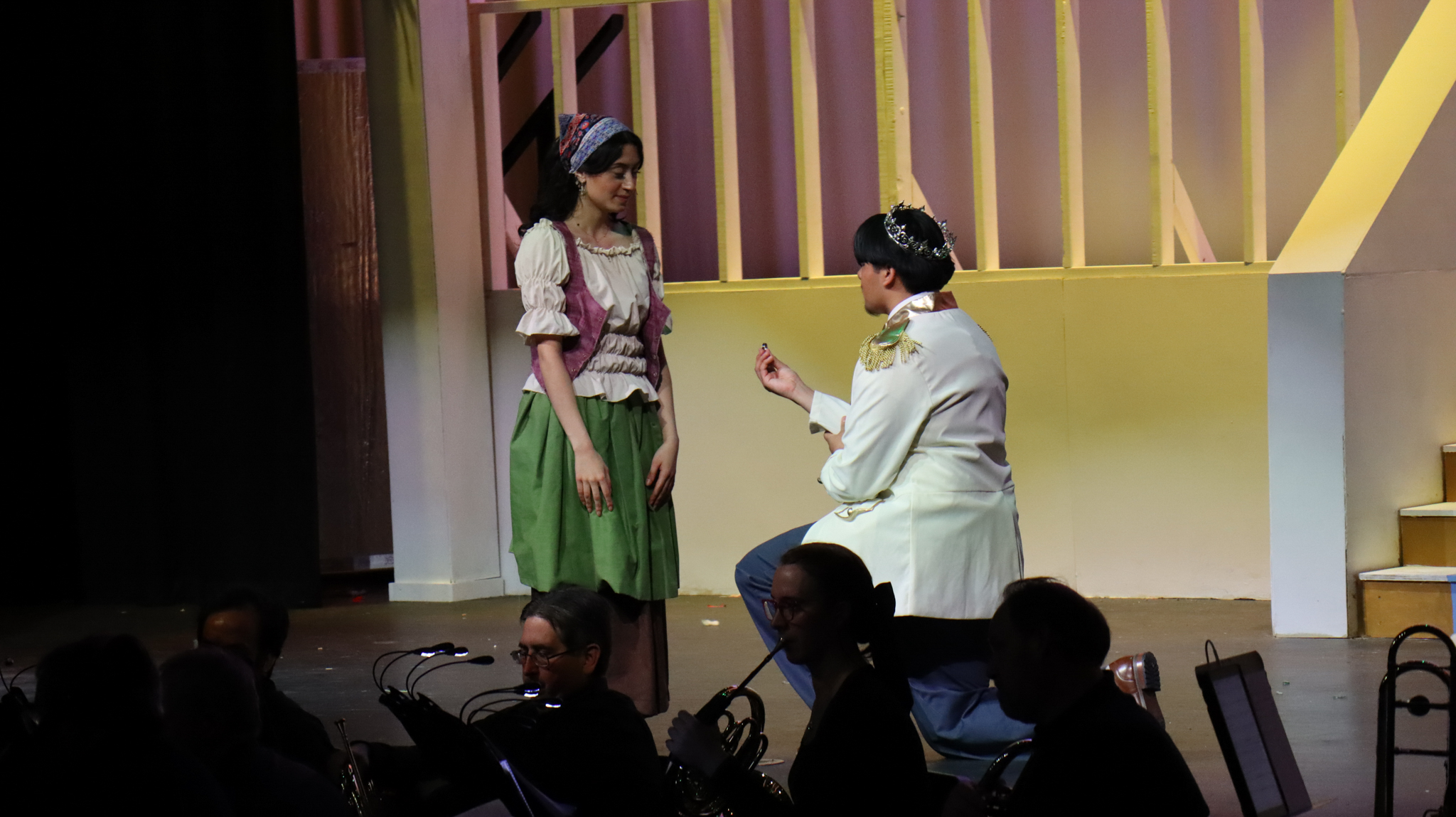 A performance of Cinderella by the Chelsea High School Drama Club in April of 2025